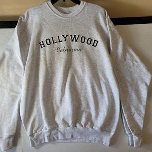 Hollywood California Vintage Sweatshirt Hanes L
